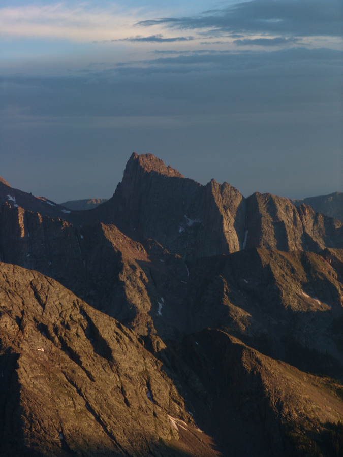 Pigeon Peak at Sunset